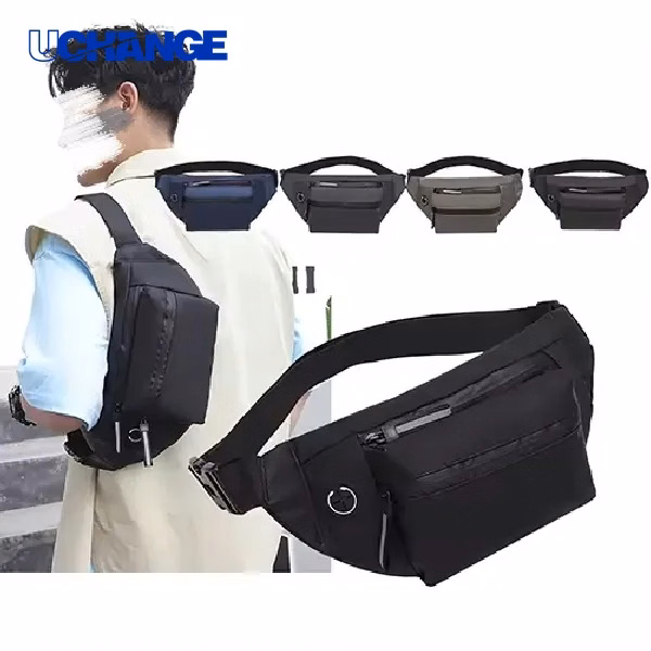 4-Zipper Running Waist Pack Hands-Free Storage for Travel