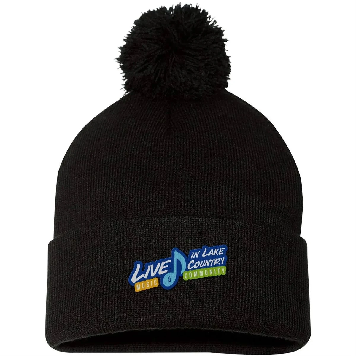 Sportsman Pom-Pom 12" Knit Beanie 1