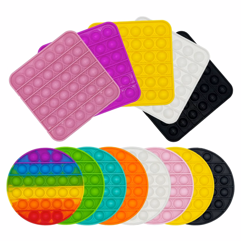 Stress Reliever Fidget Silicone Pop It Toy Antistress