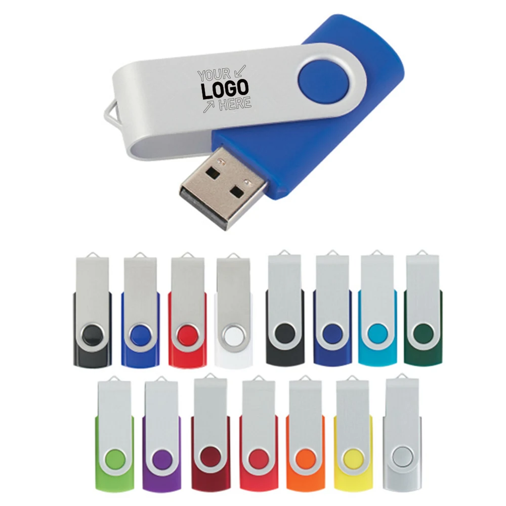 Metal Creative Rotating USB Disk 1