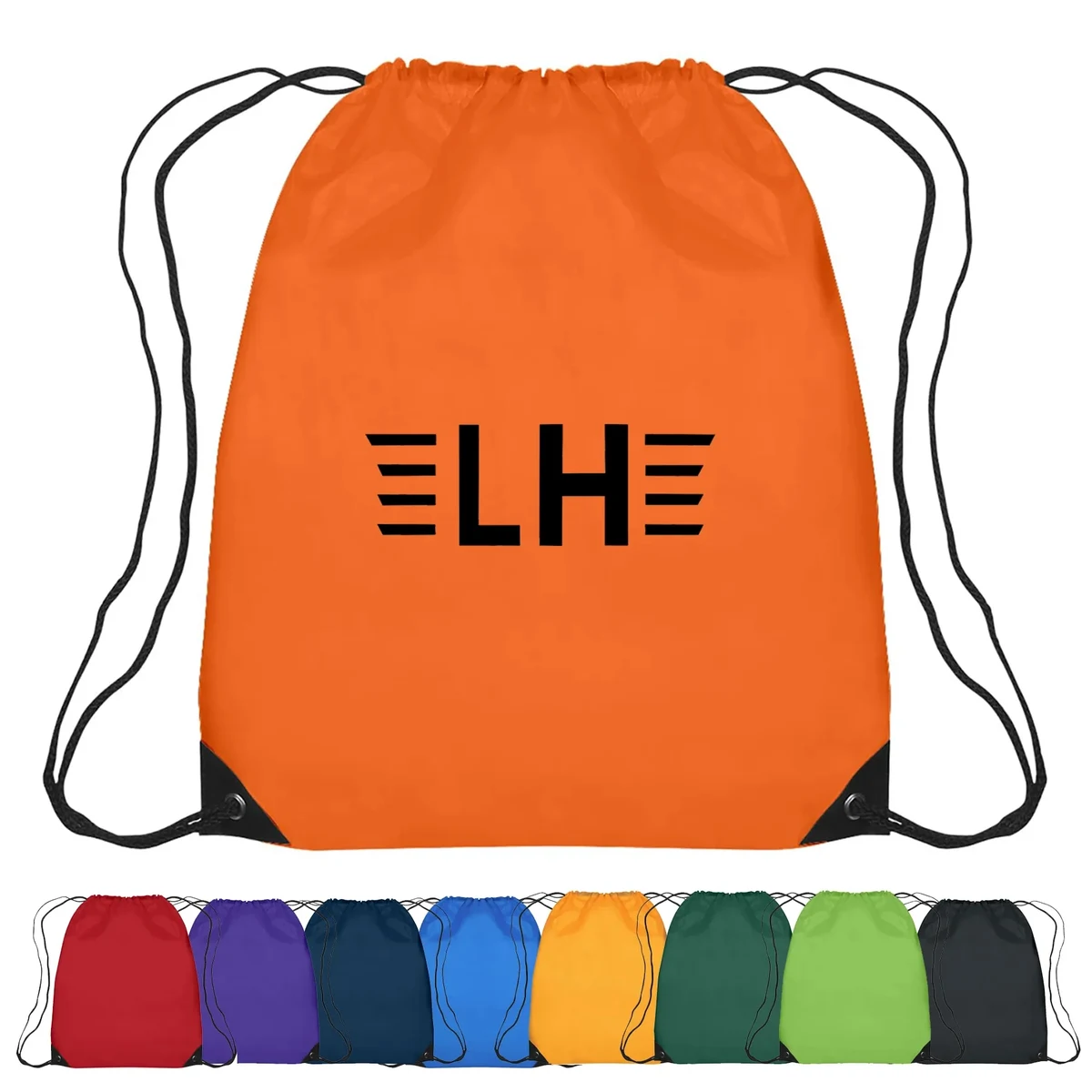 Polyester Drawstring Cinch Backpack 1