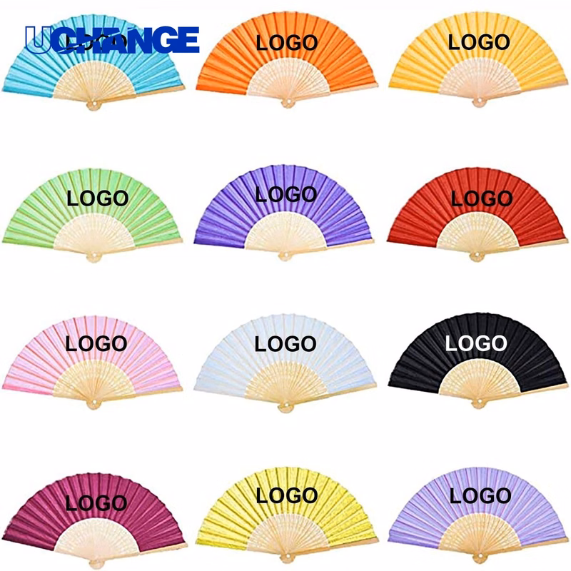 Bamboo Silky Folding Hand Fan Tool