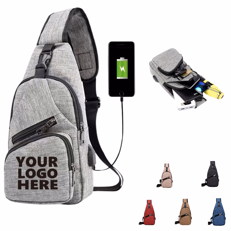 Oxford Crossbody Sling Bag