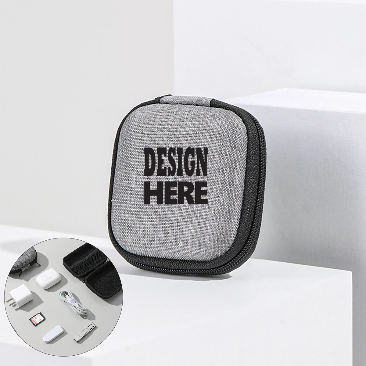 Portable Cable Organizer Digital Storage Case 1