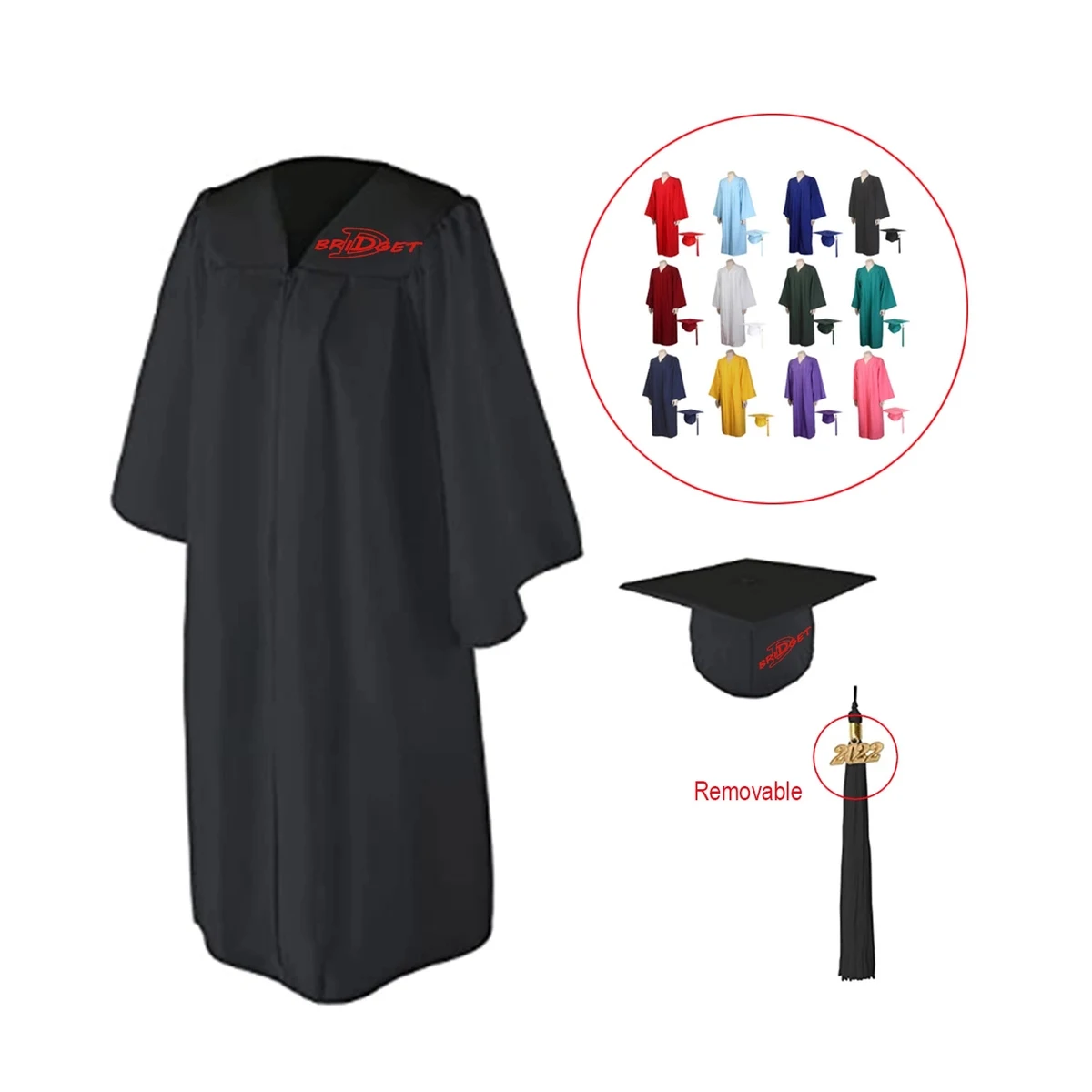 Graduation Cap and Gown 1