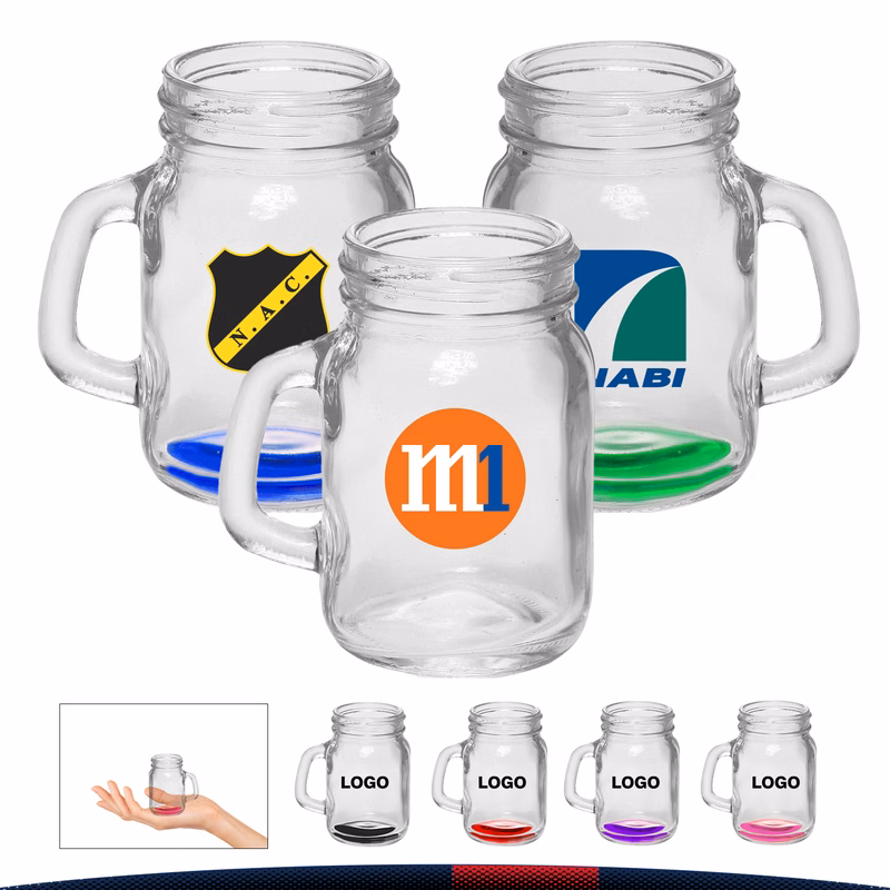 4.5 oz. Zaraq Mason Jar Glasses