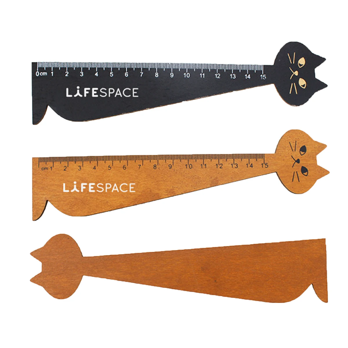 Cat Wooden Drawing Ruler 1