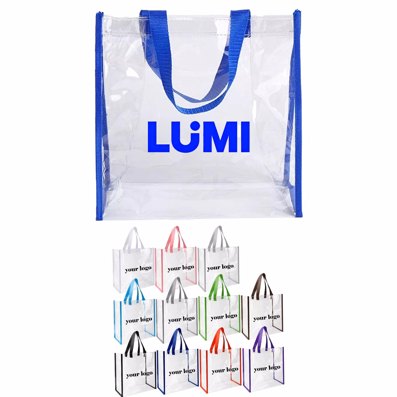 Clear Open Hand Tote