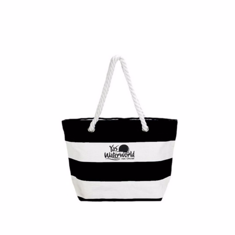 Cotton Canvas Beach Bag