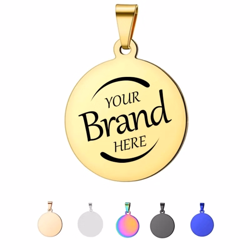 Stainless Steel Round Hang Tag