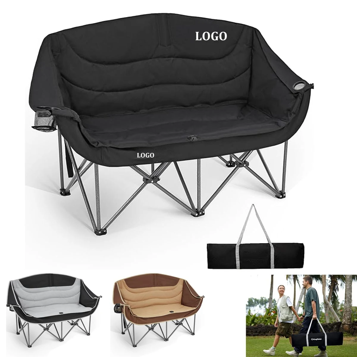 Double Camping Chair 1