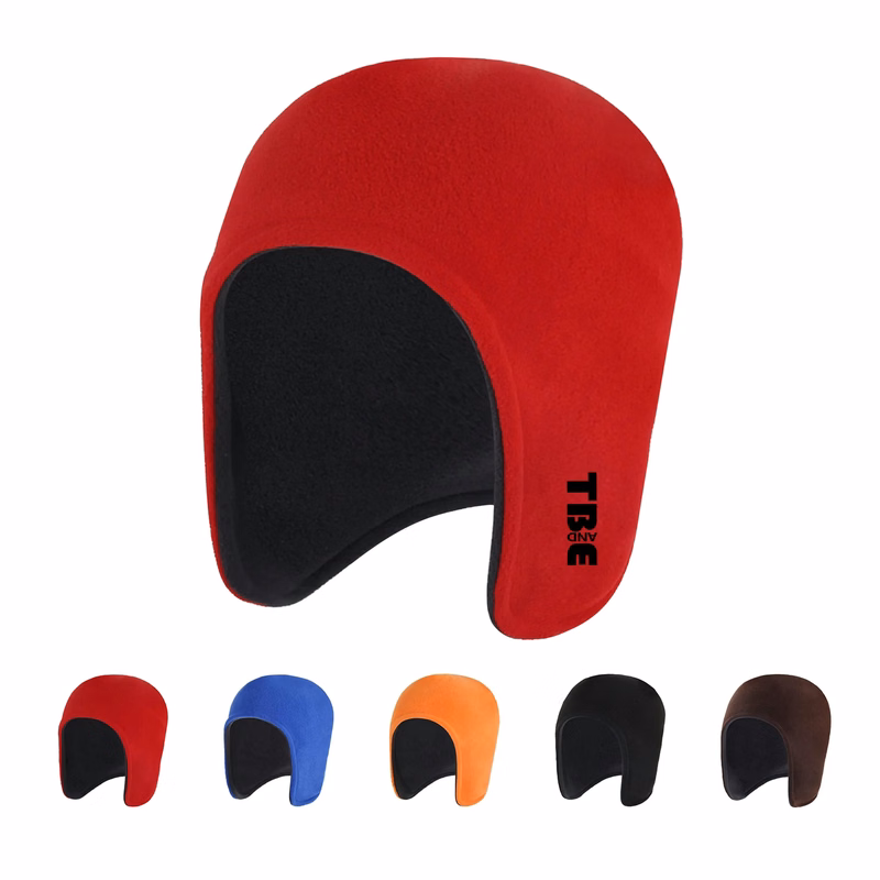 Custom Logo Winter Bike Cap - Warm Sleep Hat for Elderly