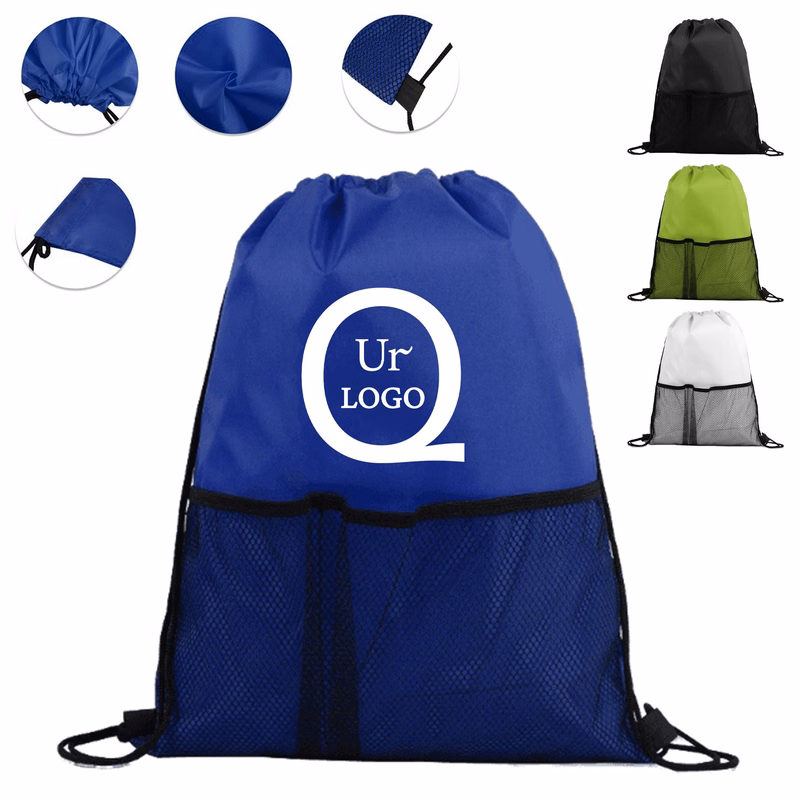 13.8X16.54 Inch Terylene Drawstring Backpack