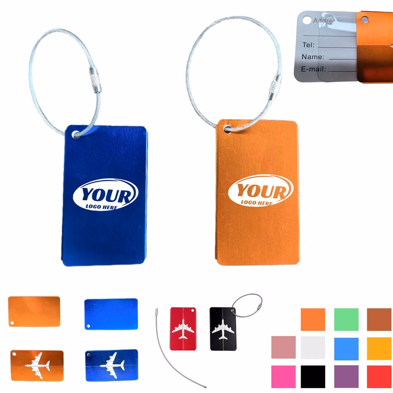 Aluminium Alloy Luggage Suitcase Tag