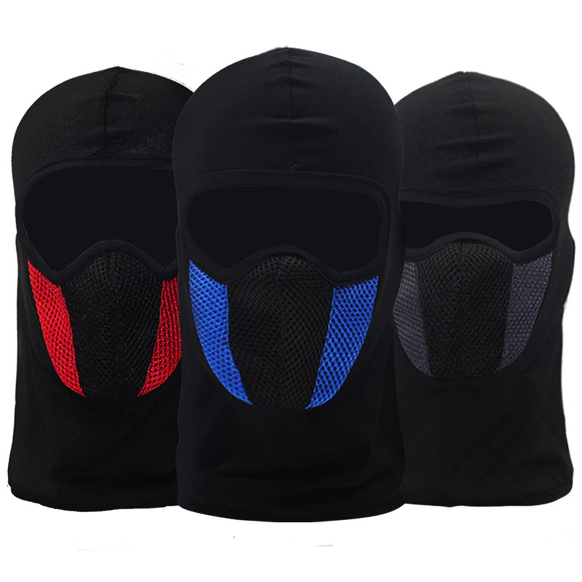 Black Breathable Ski Mask 1