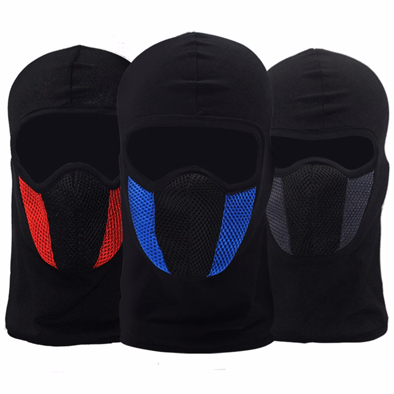 Black Breathable Ski Mask