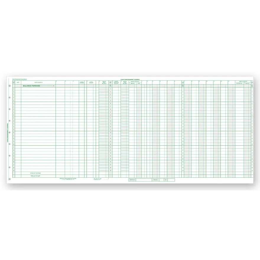 General Expense Journals For One Writes 1