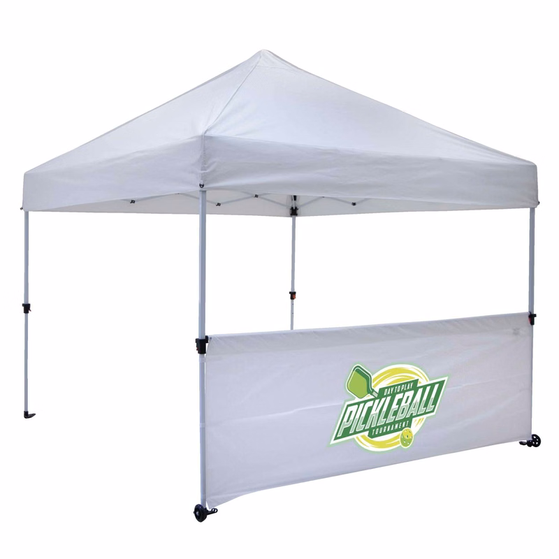 10' Omni Tent Half Wall Kit (Full-Color Imprint)