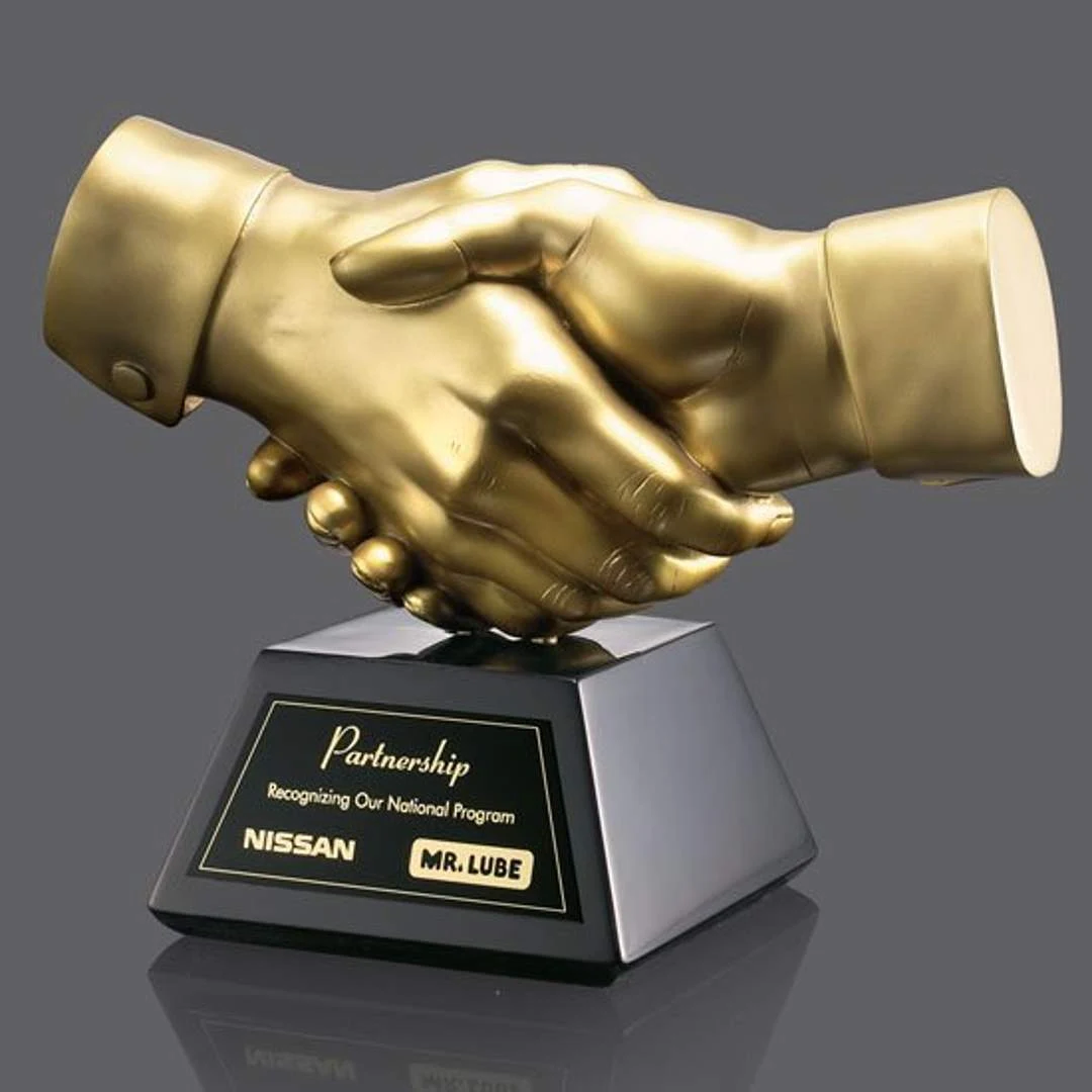 Shaking Hands Award - Gold 1