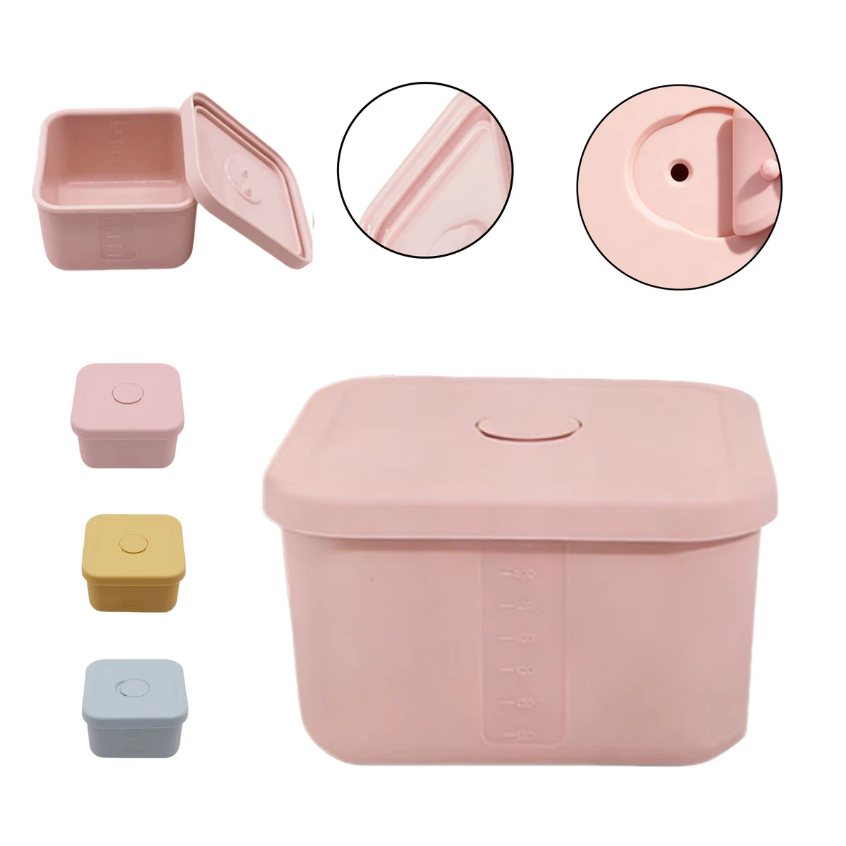 Silicone Bento Lunch Box 1