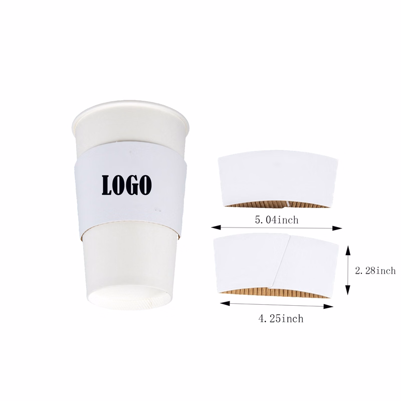 Insulated Kraft Paper Coffee Cup Sleeve