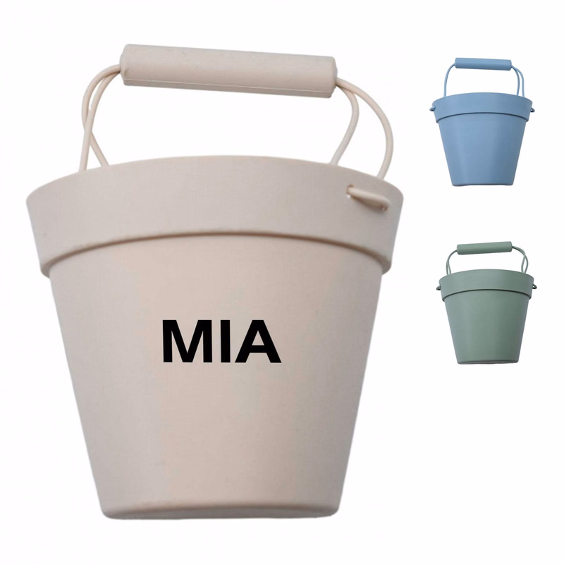 Silicone Beach Bucket with Handle