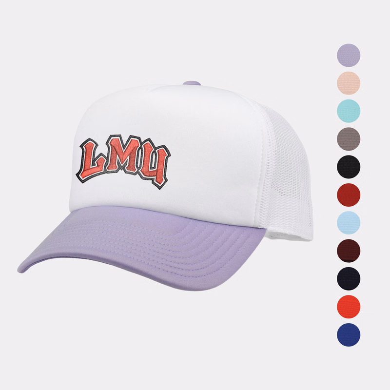 5-Panel Foam Front Trucker Cap with Snapback