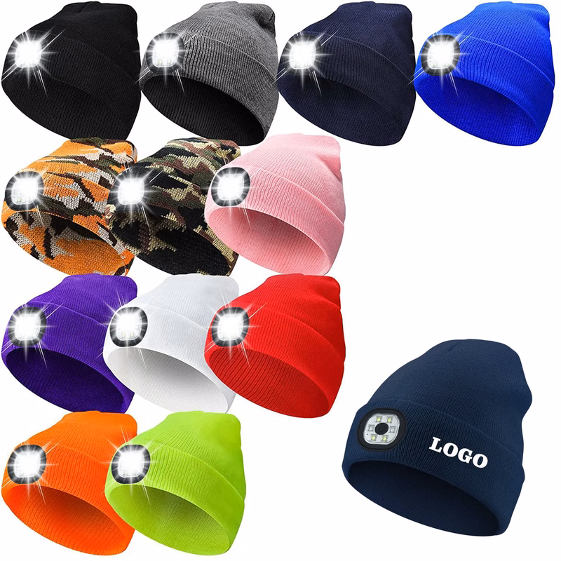 Rechargeable Led Beanie Hat