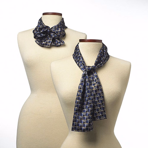 LaSalle Navy Career Collection Silk Scarf