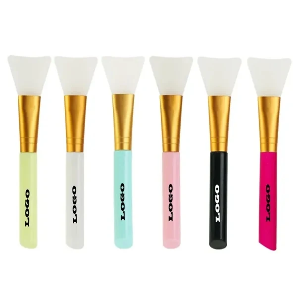 Custom 5.31 Inch Silicone Face Mask Applicator Brush — Beauty & Skincare Spa Tool 1