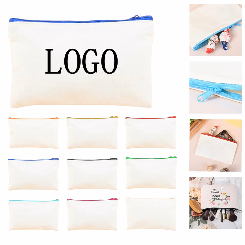 Eco Friendly Canvas Zipper Bag