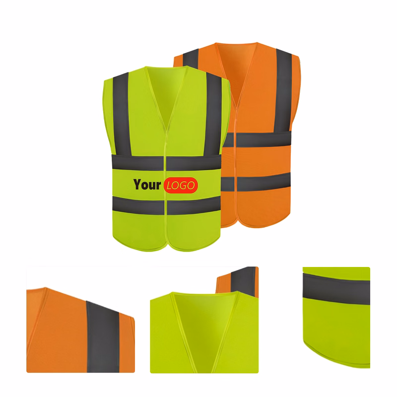 MOQ50 Personalized Kids Reflective Safety Vests