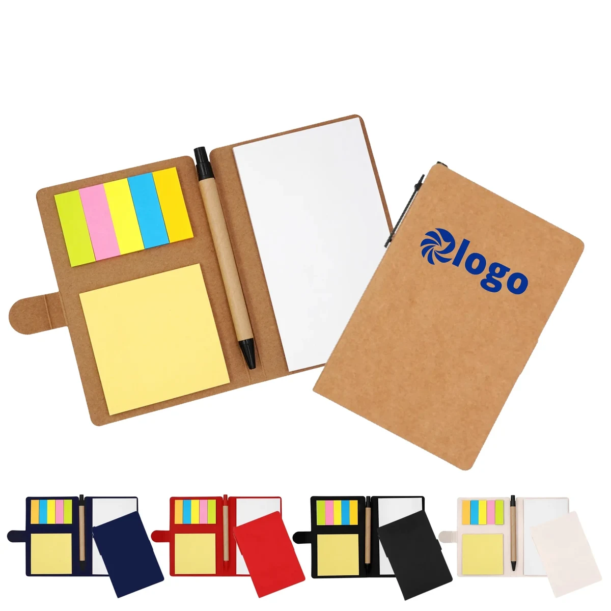 Sticky Note Book With Pen MOQ 50 1