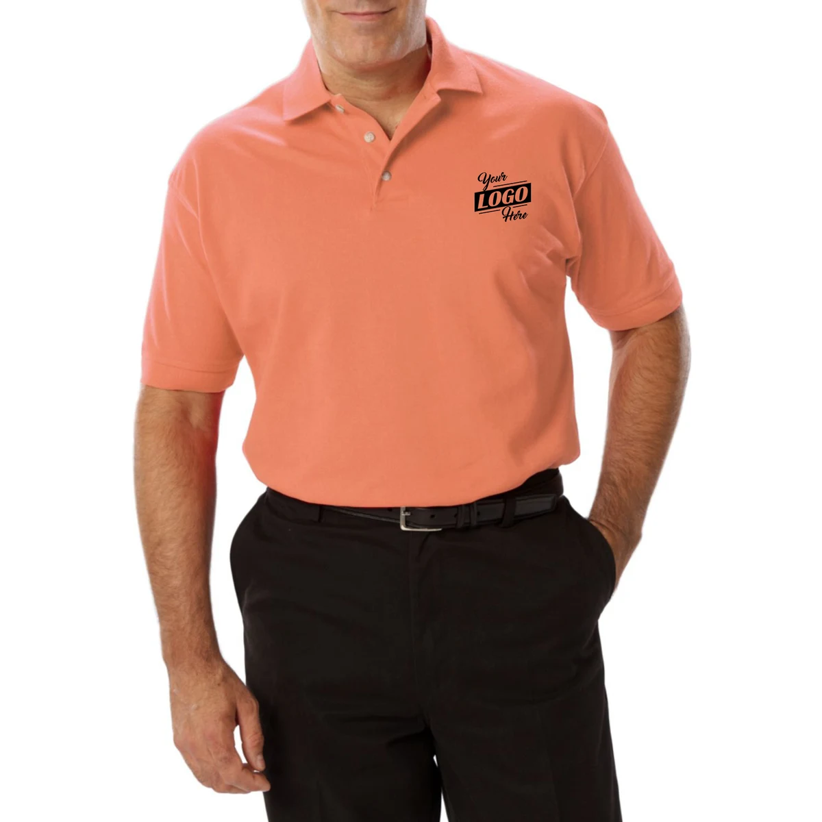 Blue Generation 6.7 oz. 60/ 40 Cotton/ Polyester Men's Polo Shirts 1