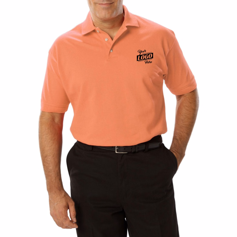 Blue Generation 6.7 oz. 60/ 40 Cotton/ Polyester Men's Polo Shirts
