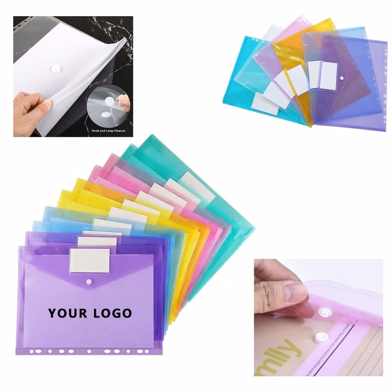 11-Hole Transparent File Bag