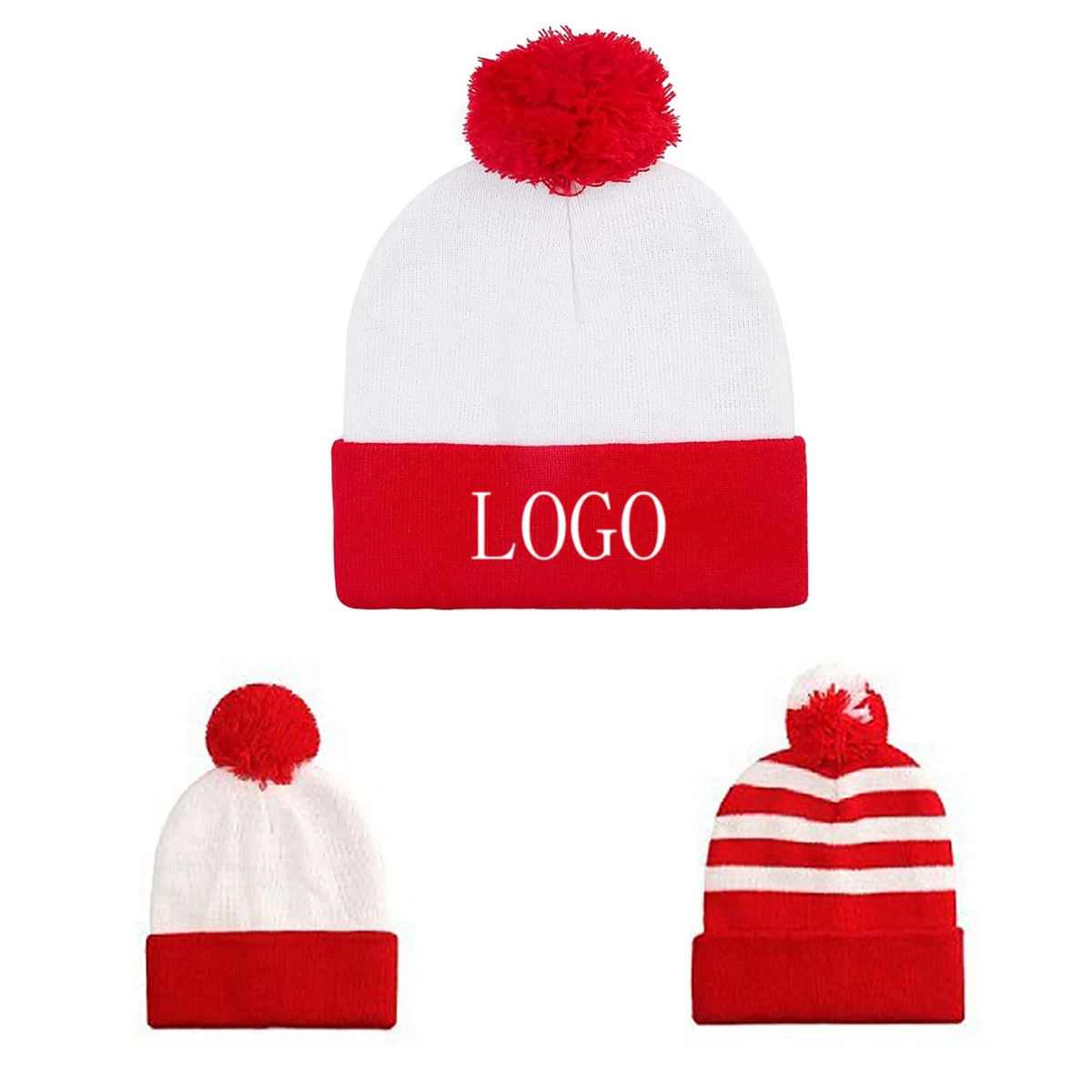Christmas Knitted Cap 1