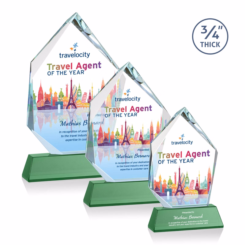 Deerhurst Ice Peak VividPrint™ Award on Newhaven - Green
