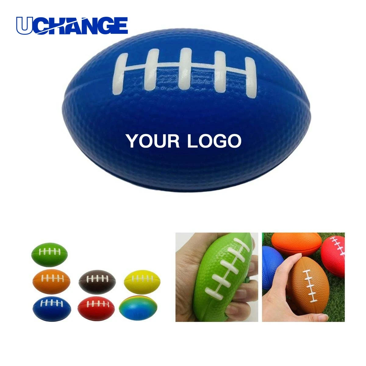 PU Foam Squeeze Football Ball Toy 1