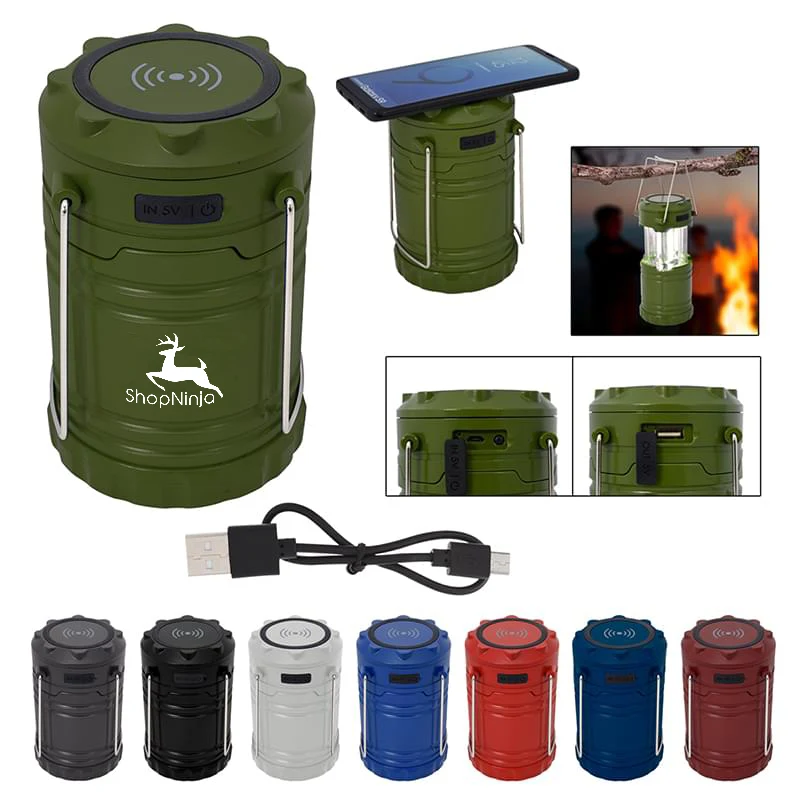 COB Pop-Up Lantern With Wireless Charger 1