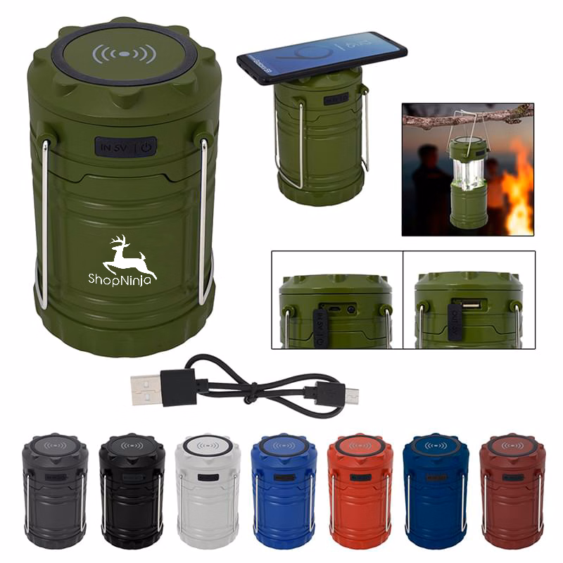 COB Pop-Up Lantern With Wireless Charger