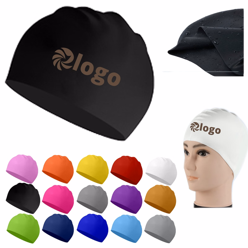 Adult Silicone Waterproof Swimming Cap