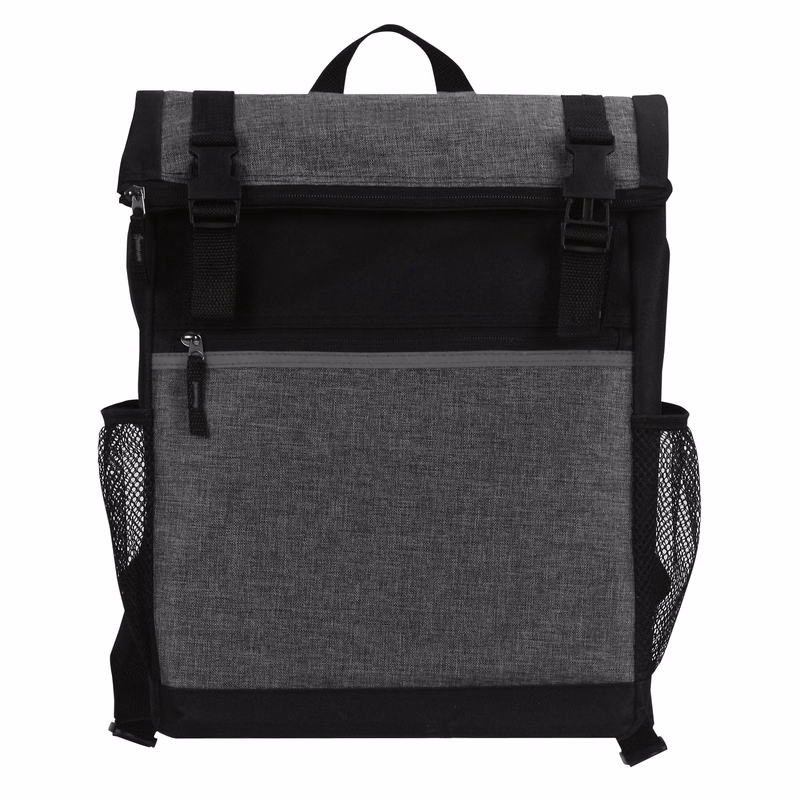 Roll Top Flap Backpack