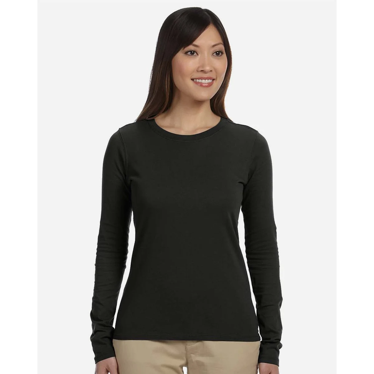 Women's Classic Long Sleeve T-Shirt - EC3500 1