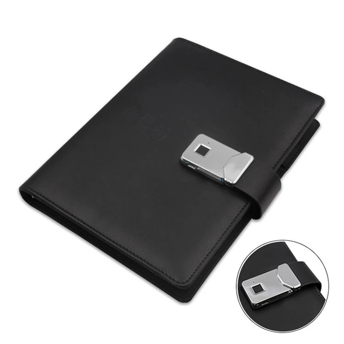 Fingerprint Lock A5 Notebook with 12000 mAh Power Bank 1