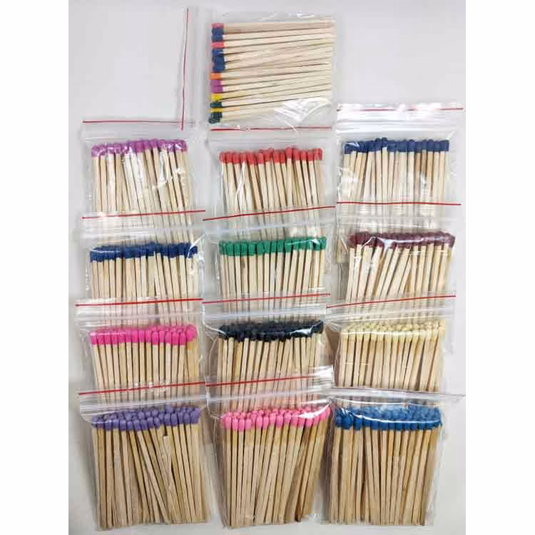 80mm (approx. 3 in.) Bulk Wooden Match Sticks - (approx)45 ct. bags