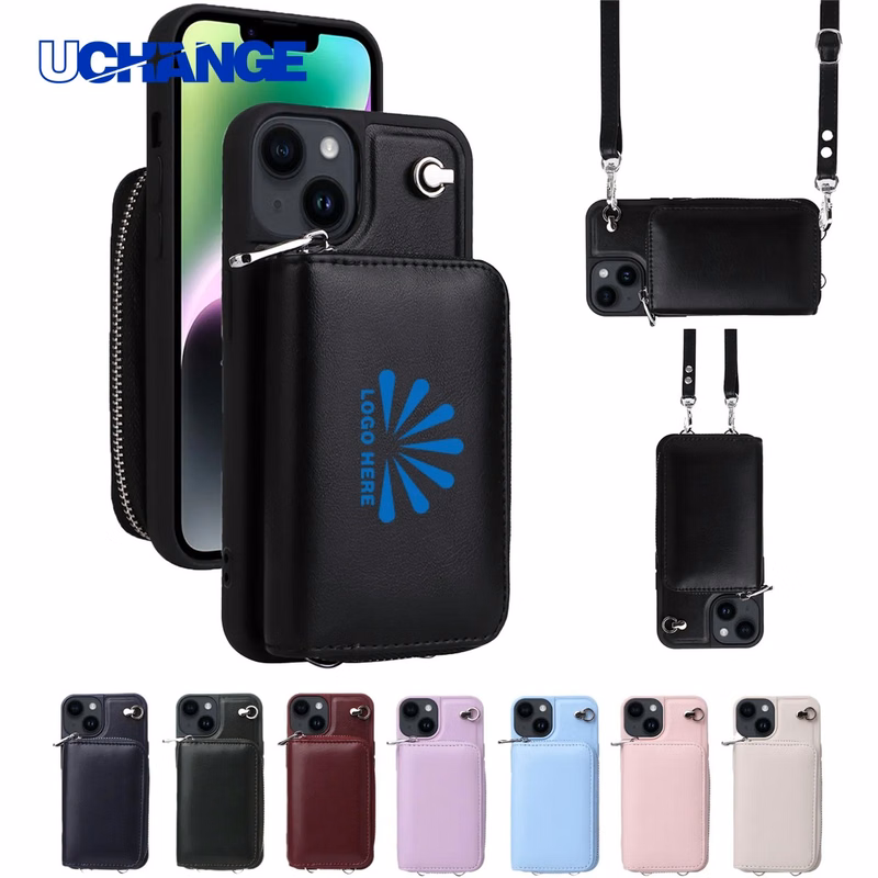PU Crossbody Phone Case Wallet Bag
