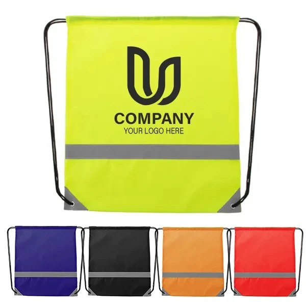 Lemap Reflective Drawstring Bag 1