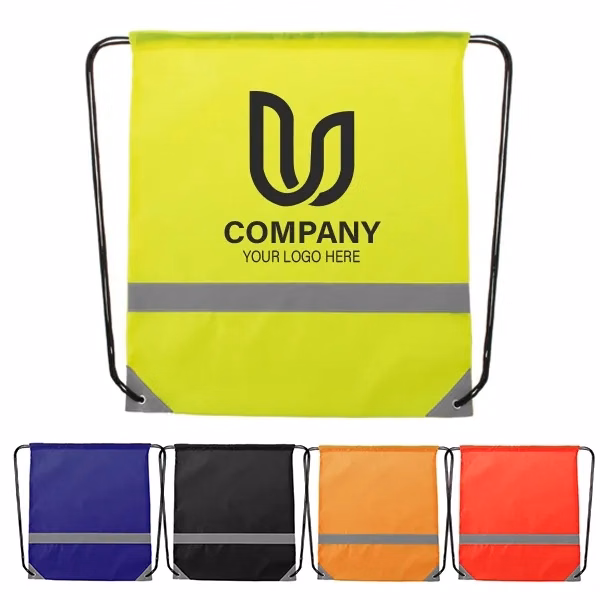 Lemap Reflective Drawstring Bag
