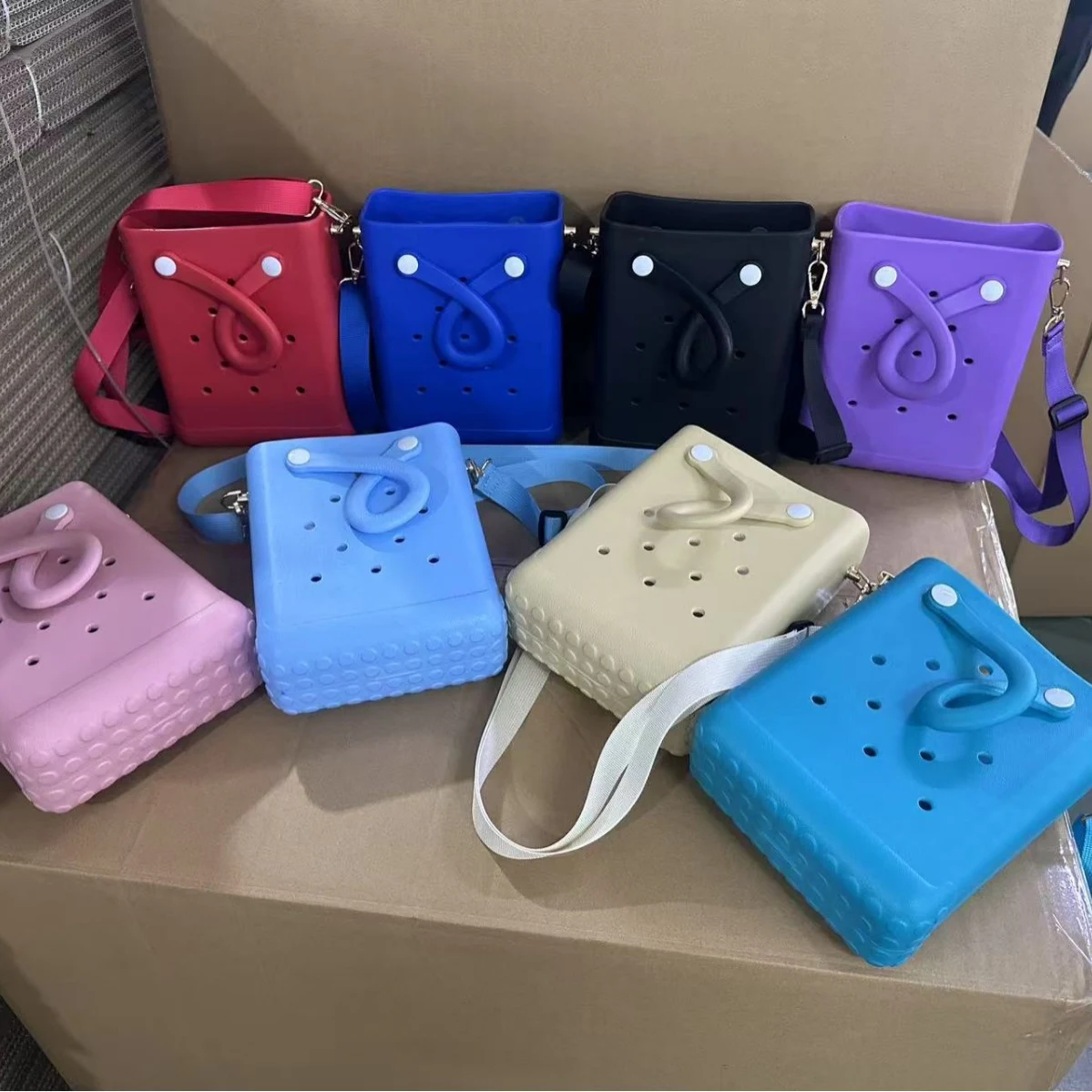 Mini Cute Eva Tote Bag With Shoulder Strap 1